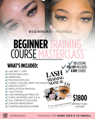4 Day: Beginner Lash Training Course