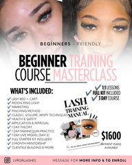 3 Day: Beginner Lash Training Course