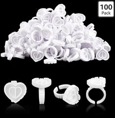 Heart Shape Glue Rings