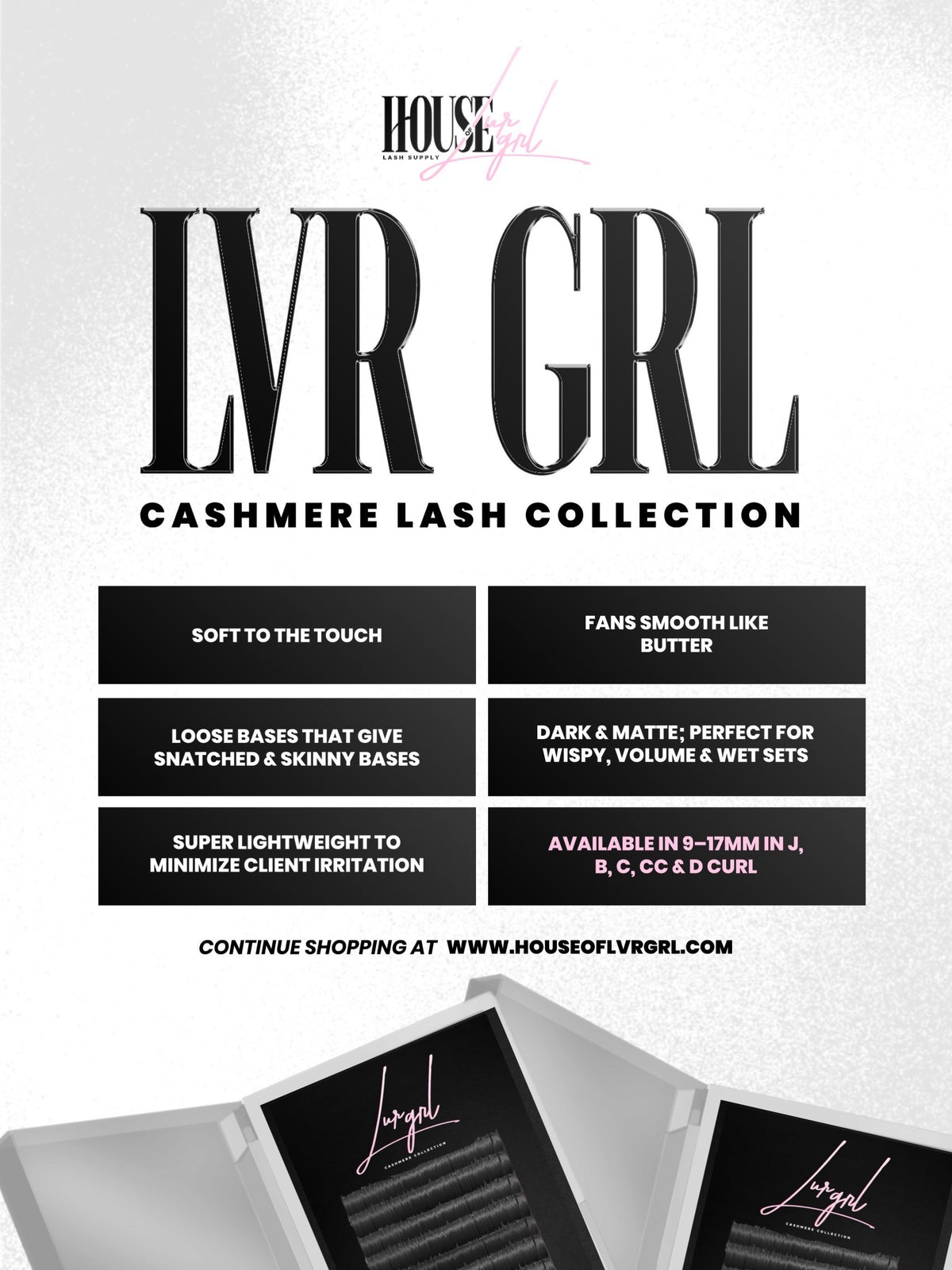 Cashmere Lash Tray Bundle