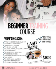 4 Day: Beginner Lash Training Course