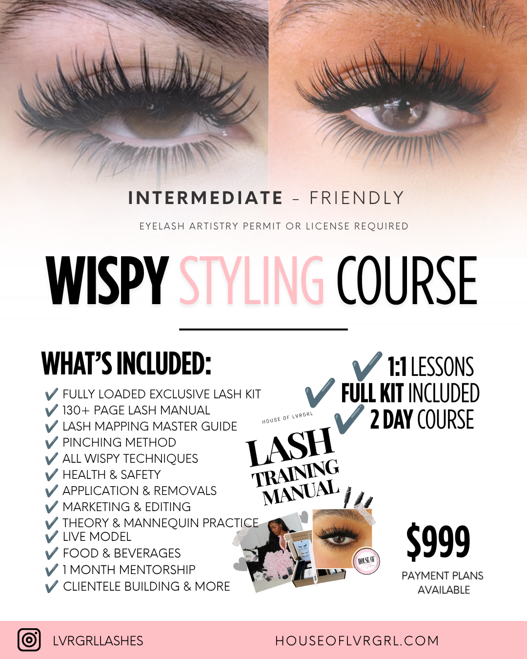 2 Day: Wispy Styling Course